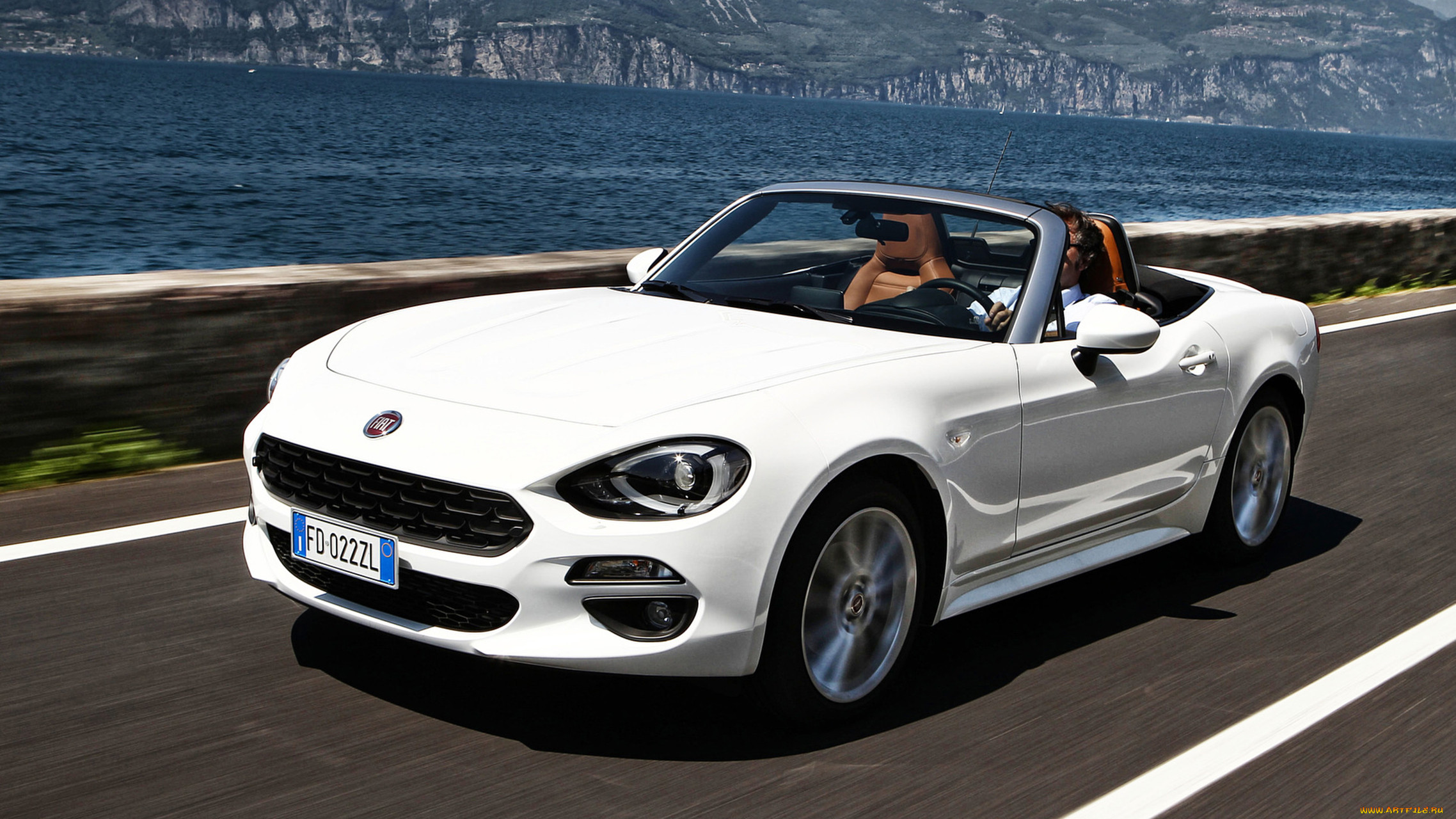 fiat 124 spider white 2017, , fiat, 2017, white, 124, spider